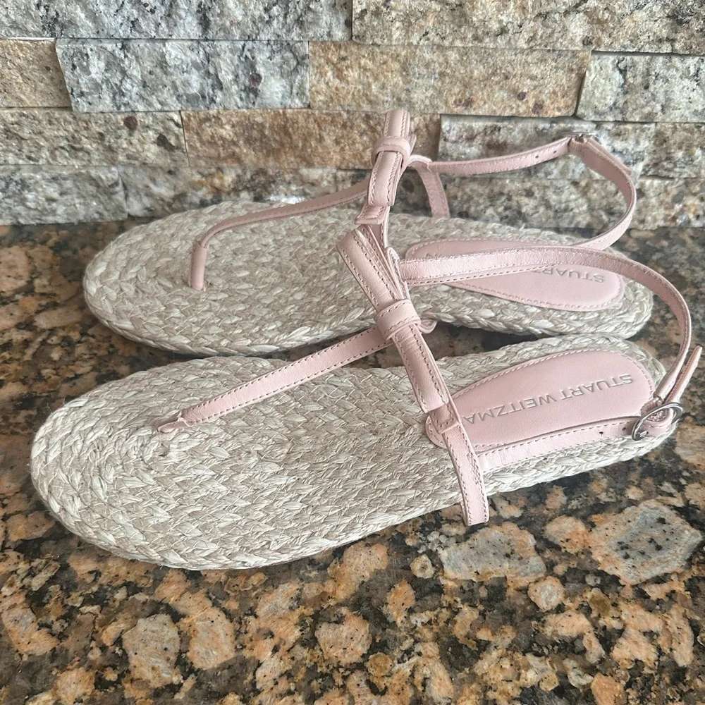 Stuart Weitzman Felicity Slingback Espadrille Sandal